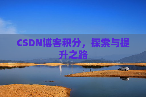 CSDN博客积分，探索与提升之路